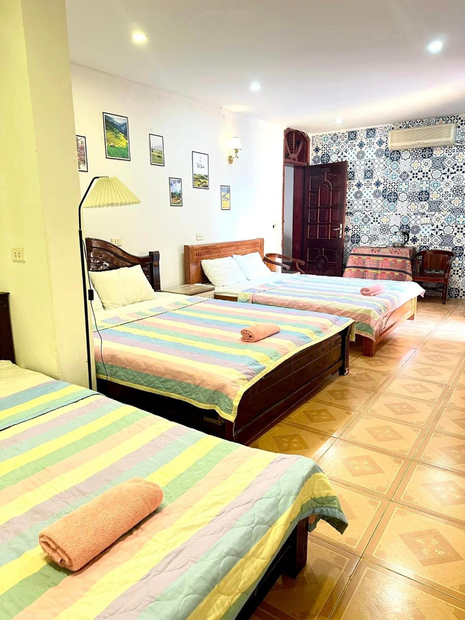 Huong Thao Hostel & Tours Дьенбьенфу Экстерьер фото