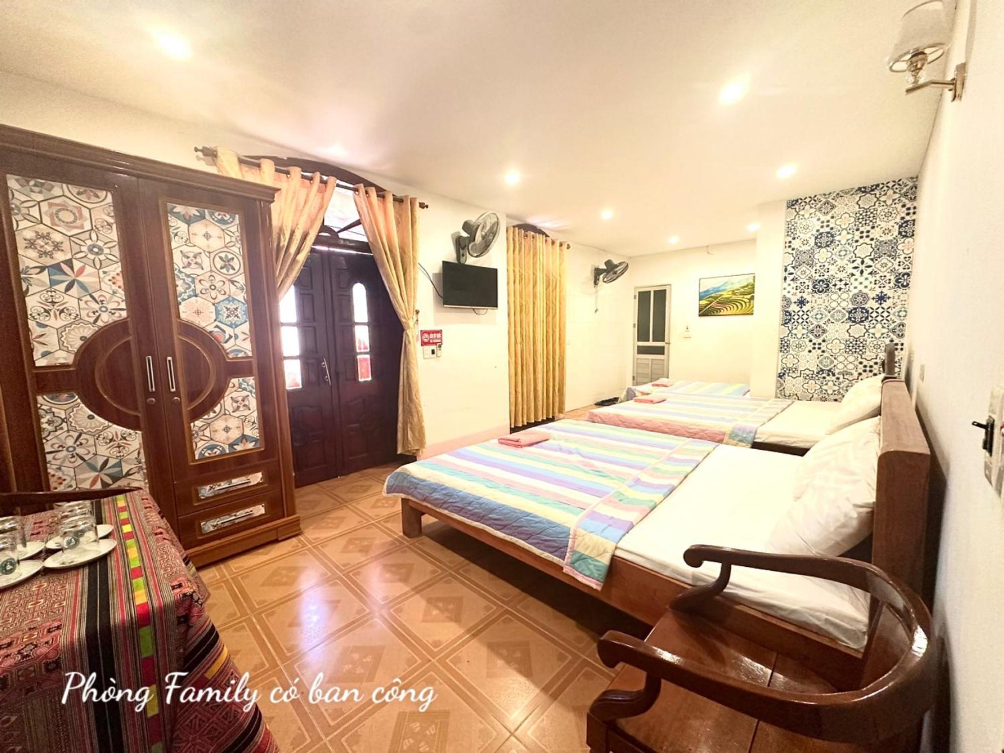 Huong Thao Hostel & Tours Дьенбьенфу Экстерьер фото